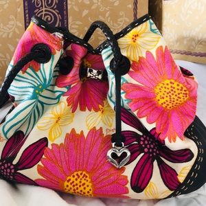 Brighton Lilly-Floral Handbag